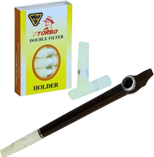 X TORBO Midwakh Original Dokha Smoking Pipe| 7 Double Filters – Global Premium | VAPE DOKHA