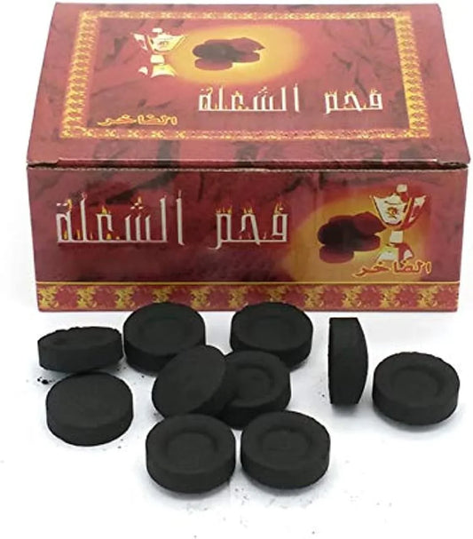 Hookah Shisha charcoal 100pcs – Global Premium | VAPE DOKHA