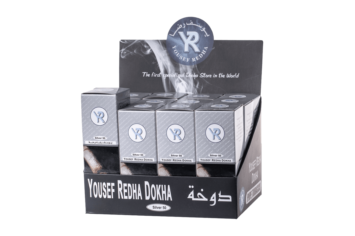 Yousef Rida Silver 50 Dokha – Global Premium | VAPE DOKHA