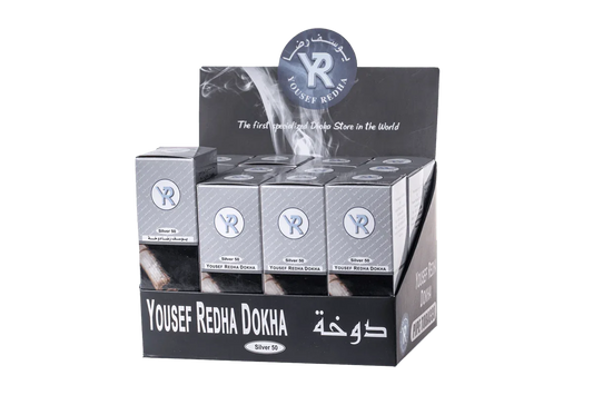 Yousef Rida Silver 50 Dokha – Global Premium | VAPE DOKHA