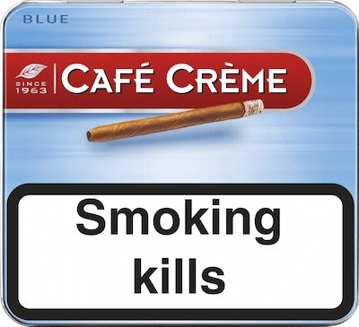 Cafe Creme Blue Mini Cigars (10) – Global Premium | VAPE DOKHA