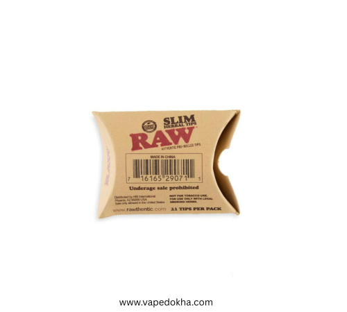 Authentic pre rolled Tips  Raw | 21 tips