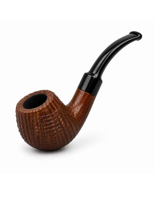 Rustic Briar Tobacco Pipe
