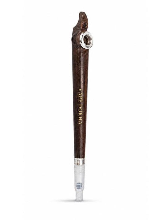 Urabi Wood Medwakh With Built-In Filter – Premium Dokha Pipe