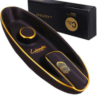 LUBINSKI Chinese Ceramic Cigar Ashtray