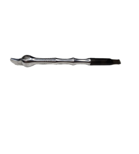 Steel Medwakh Smoking Pipe (Silver) – Global Premium | VAPE DOKHA