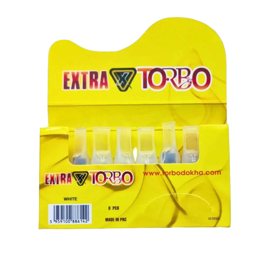 Extra X Torbo White Medwakh Filter – Global Premium | VAPE DOKHA