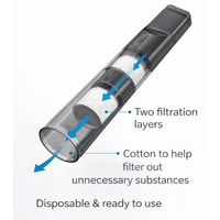 X TORBO Double Filter – 12 Pack Box (96 Disposable Filters)