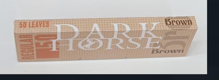 X Torbo | DARK HORSE BROWN Regular 50 LEAVES – Global Premium | VAPE DOKHA