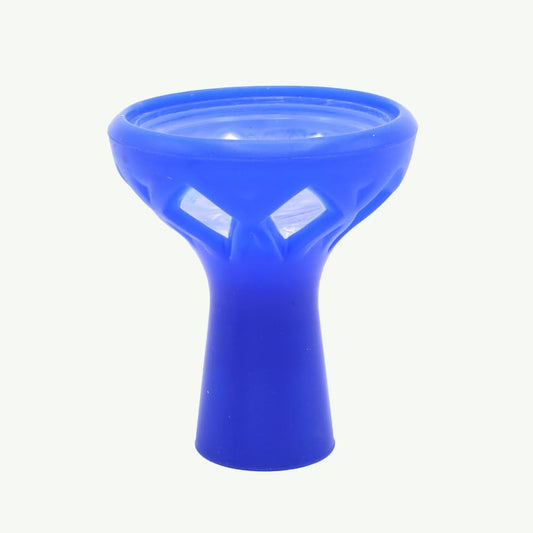 Shihsa Hookah silicone glass pot blue – Global Premium | VAPE DOKHA