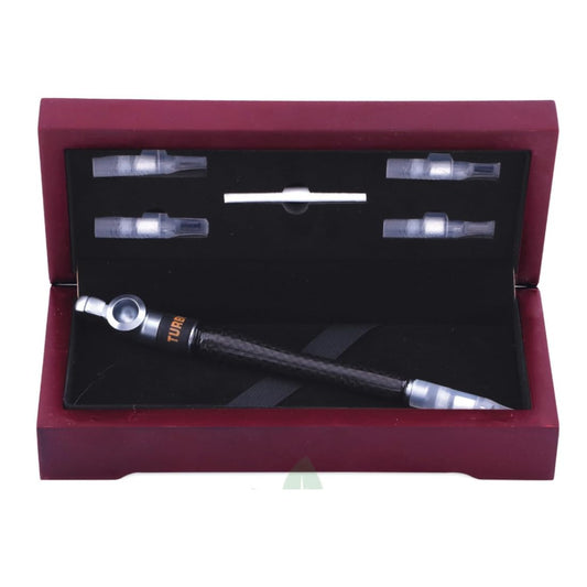 Turbo Medwakh Carbon Fibre Silver – Global Premium | VAPE DOKHA