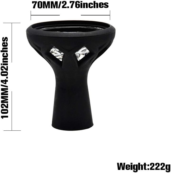 Hookah Silicone Glass Smoke Pot – Global Premium | VAPE DOKHA