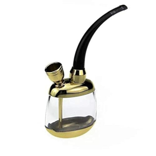 Mini Pipe Double Circulation Smoking Filter Hookah - Gold – Global Premium | VAPE DOKHA