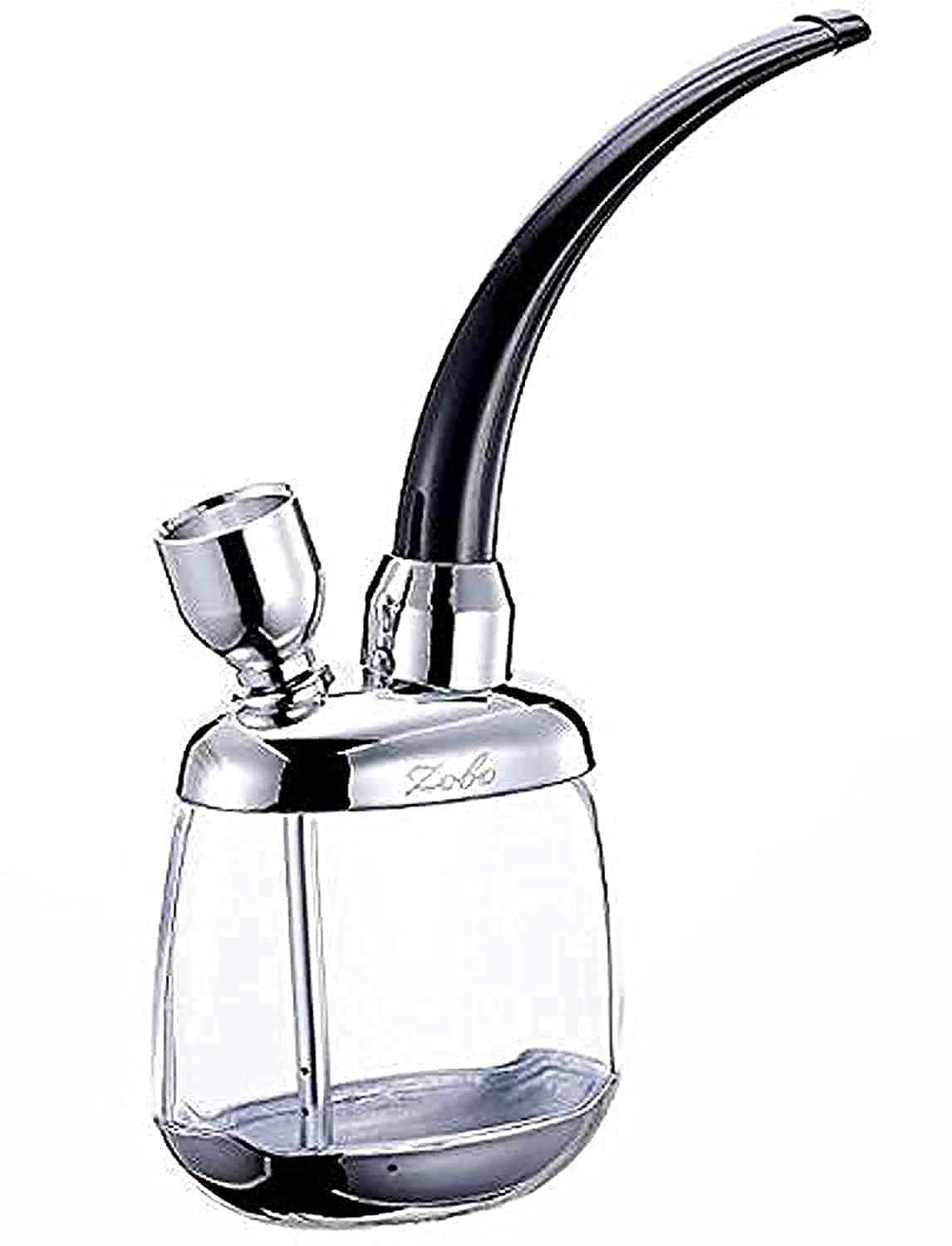 zobo Double Circulation Water Pipe (Silver) – Global Premium | VAPE DOKHA