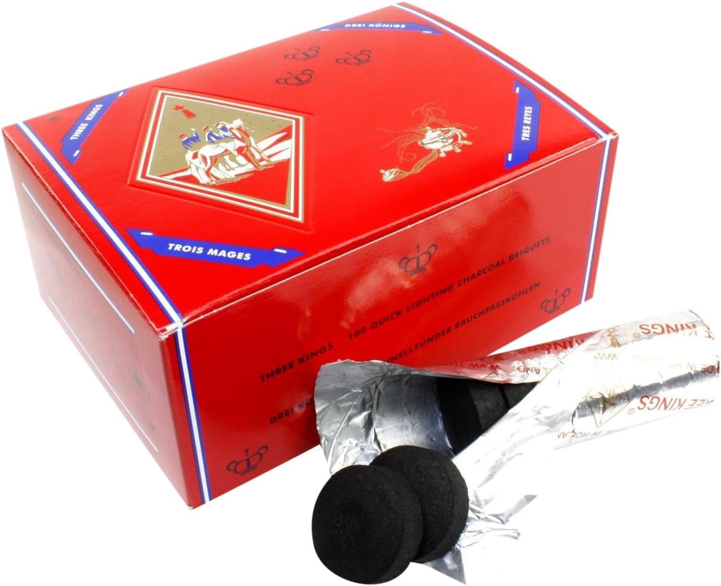 Holland Charcoal 100-Pieces – Global Premium | VAPE DOKHA