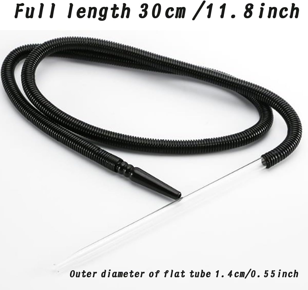 Glass Disposable Shisha Hookah Hose Pipe 10 Pcs (Black) – Global Premium | VAPE DOKHA