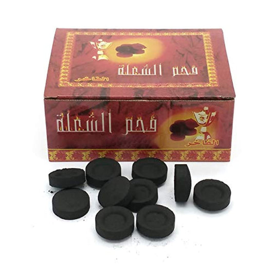 Hookah Shisha charcoal 100pcs – Global Premium | VAPE DOKHA