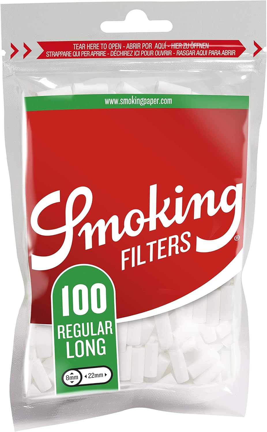 Smoking Classic Filters Regular Long Size – Global Premium | VAPE DOKHA
