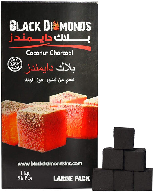 DIAMONDS 1 Kg COCONUT CHARCOAL – Global Premium | VAPE DOKHA