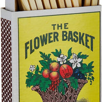 Flower Basket Safety Match Box 100 packets – Global Premium | VAPE DOKHA