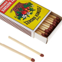Flower Basket Safety Match Box 100 packets – Global Premium | VAPE DOKHA