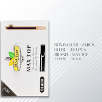 Max top medwakh filter 144 pcs – Global Premium | VAPE DOKHA