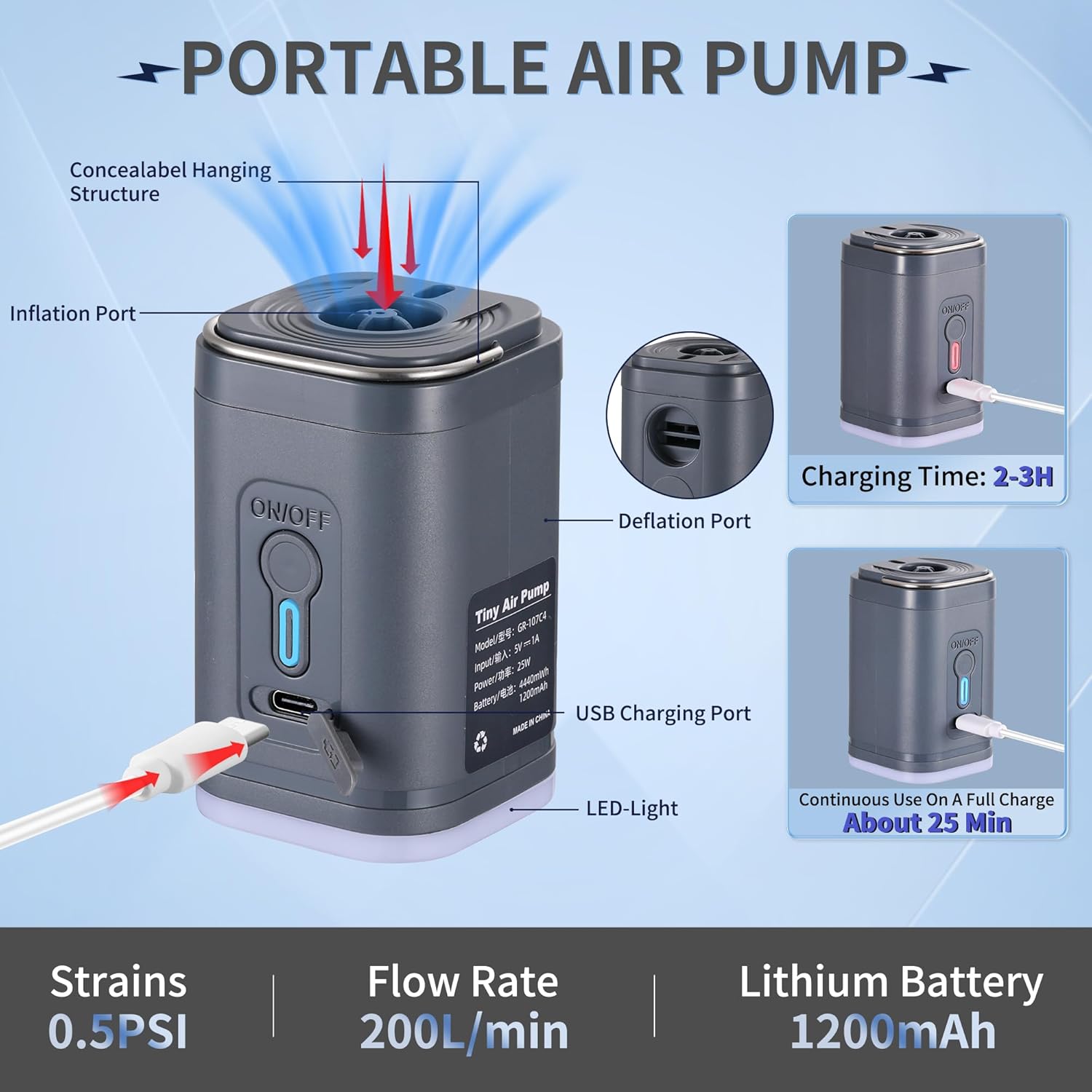 Electric Air Pump – Global Premium | VAPE DOKHA
