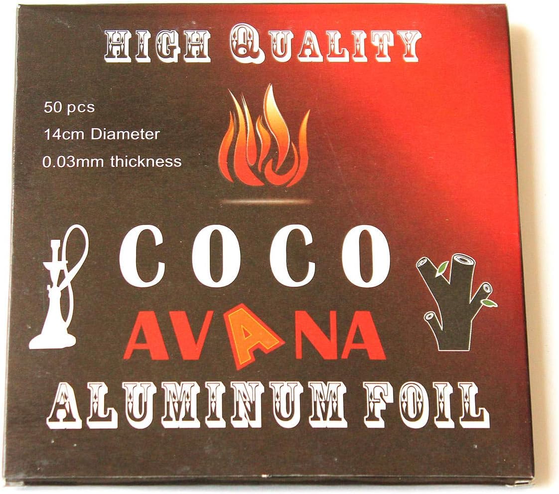 Pierced Hookah Foil 50 Pcs – Global Premium | VAPE DOKHA