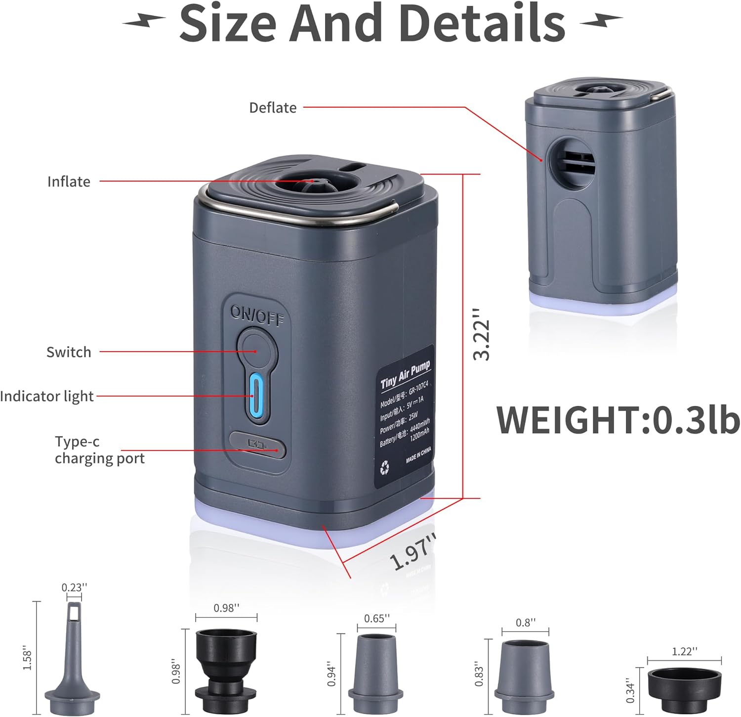 Electric Air Pump – Global Premium | VAPE DOKHA