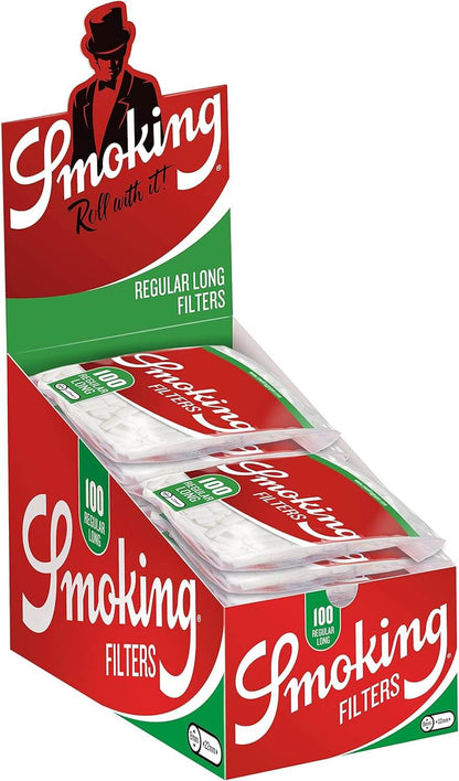 Smoking Classic Filters Regular Long Size - 25 Bags – Global Premium | VAPE DOKHA