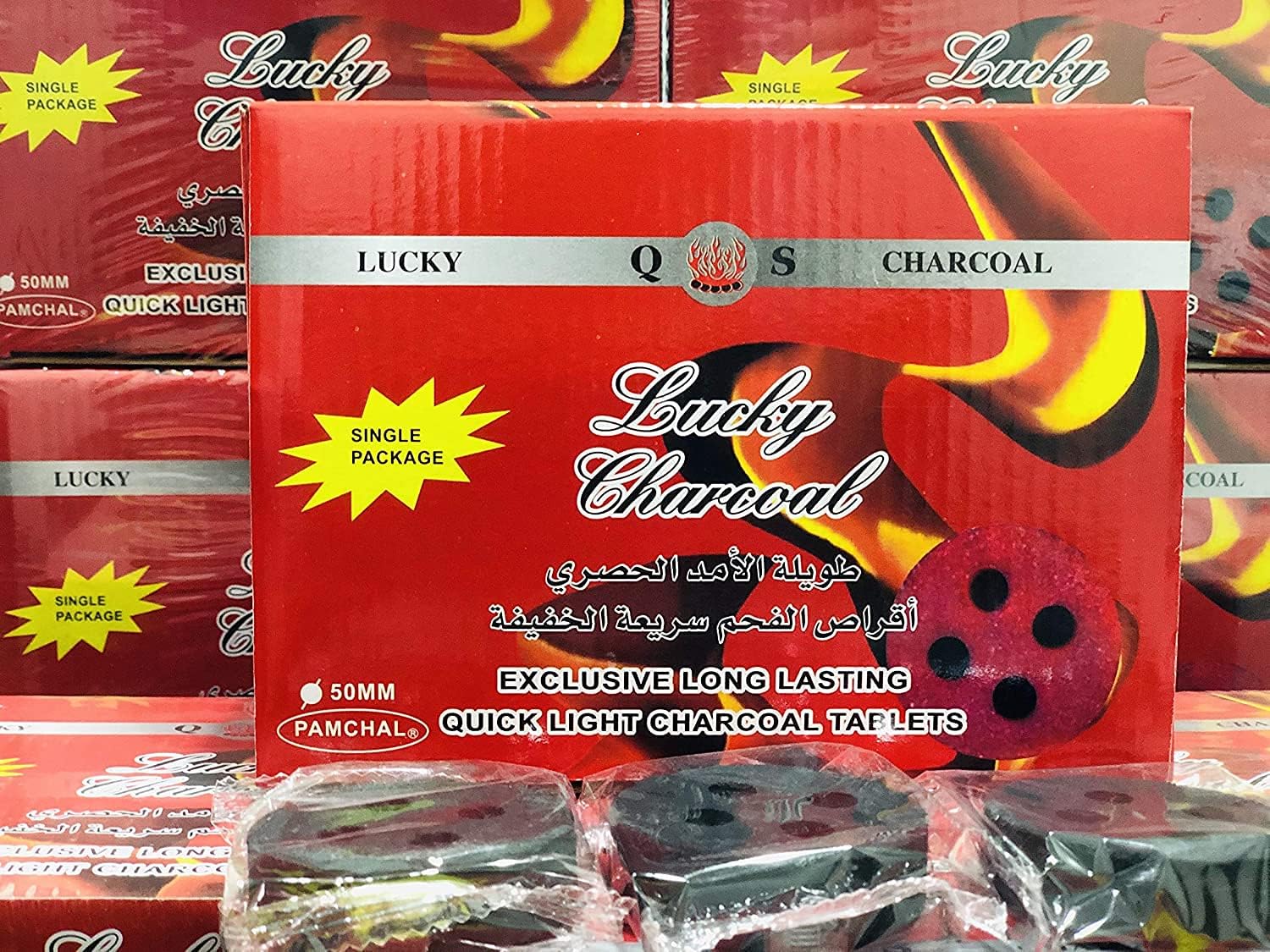 Lucky Bakhoor Charcoal – Global Premium | VAPE DOKHA