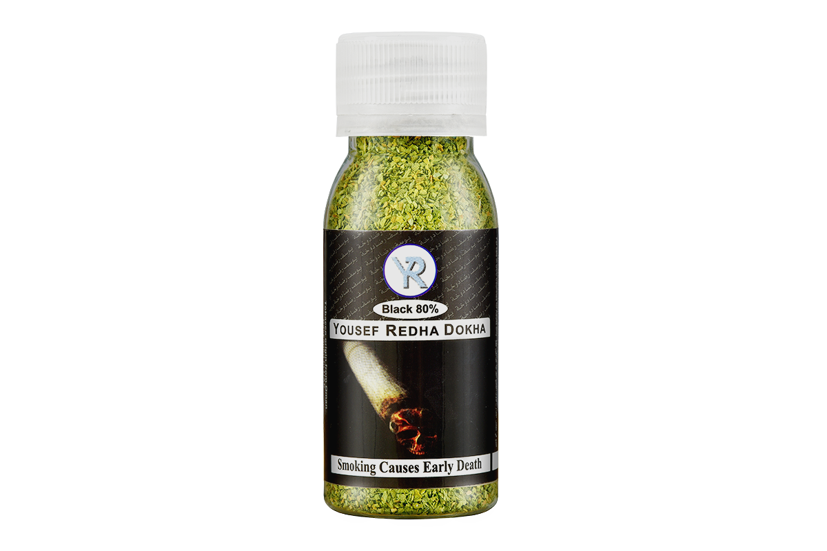 Yousef Rida Black 80% Dokha – Global Premium | VAPE DOKHA