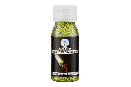 Yousef Rida Black 80% Dokha – Global Premium | VAPE DOKHA