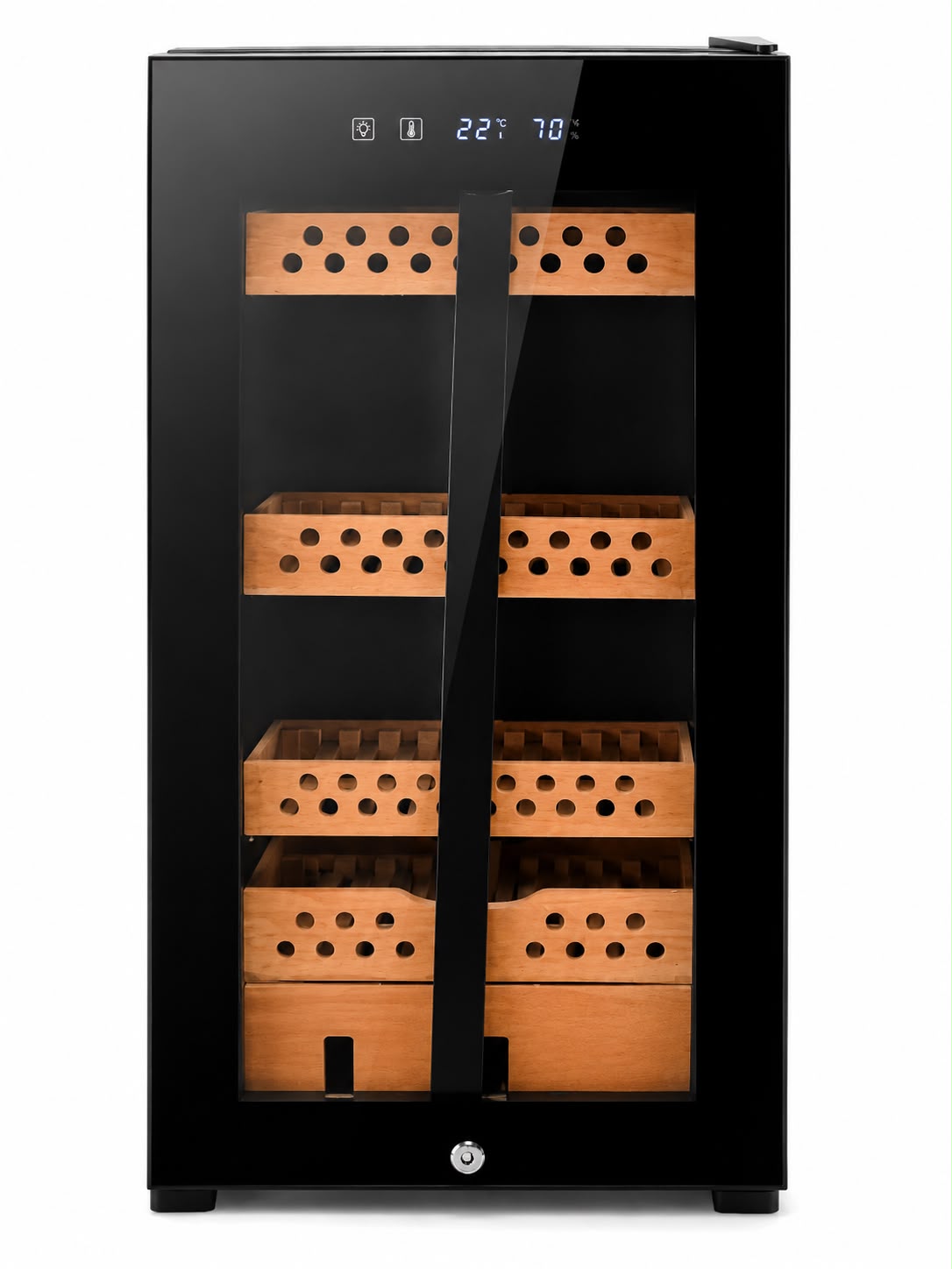 Electric Cigar Humidor Cabinet — Digital Climate Control
