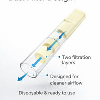 X-Torbo Double Filter Medwakh – 24 Pack