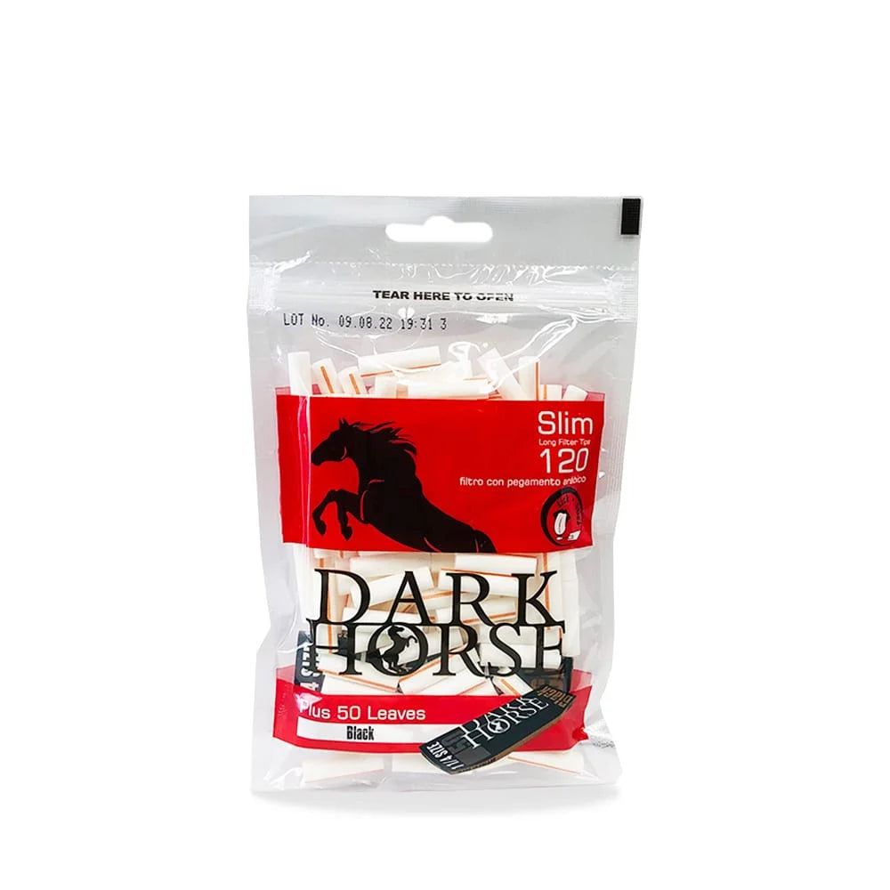 Dark horse Cutton Filters [ 6 m ] Long Filter tips – Global Premium | VAPE DOKHA