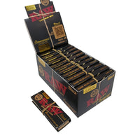 RAW_Black_Classic_Connoisseur__1_1_4_Rolling_Papers_with_Tips_Box_vape_dokha