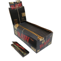 RAW_Black_Classic_Single_Wide_Rolling_Papers_box_vape_dokha