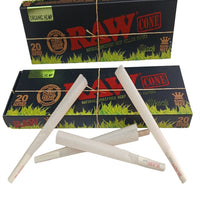 RAW_Black_Organic_Hemp_King_Size_Cones_20_Pack_Vape_Dokha