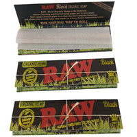 RAW_Black_Organic_Hemp_King_Size_Slim_Rolling_Papers_vape_dokha