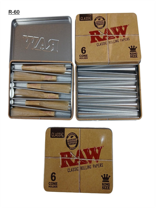 RAW_Classic_King_Size_6_Cone_Holder_Tin_vape_dokha