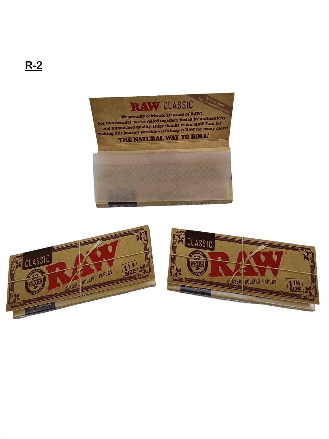 RAW_Classic _ 1/4_Rolling_Papers_20_Year_Edition_Vape_dokha