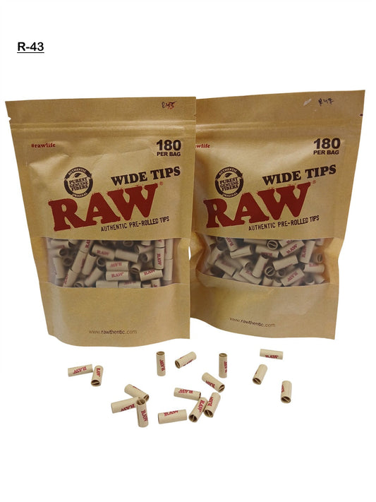 RAW_Wide_Pre_Rolled_Tips_180 Count_Vape_dokha