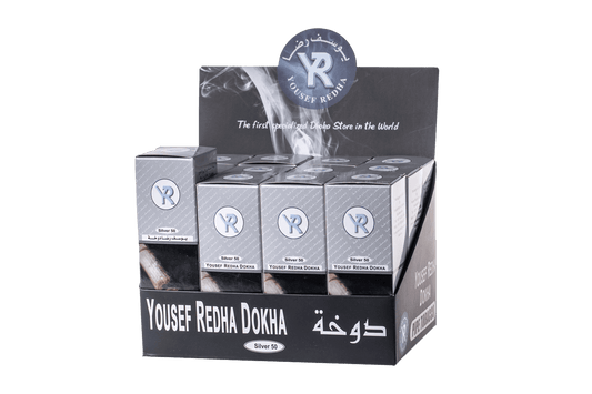 Yousef Rida Silver 50 Dokha – Global Premium | VAPE DOKHA