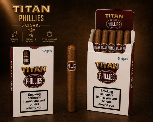 Phillies Titan Cigars (Pack of 5)