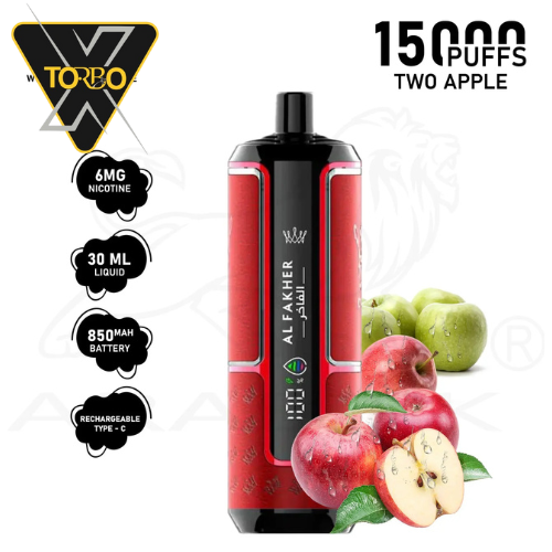 Al fakher two apple 15 k