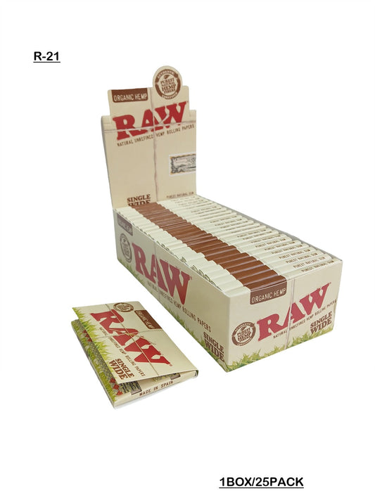 Raw single wide rolling appaer