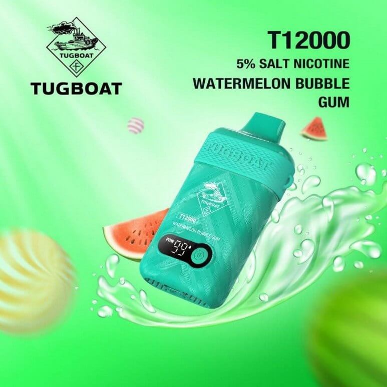 TUGBOAT T12000 – Global Premium | VAPE DOKHA