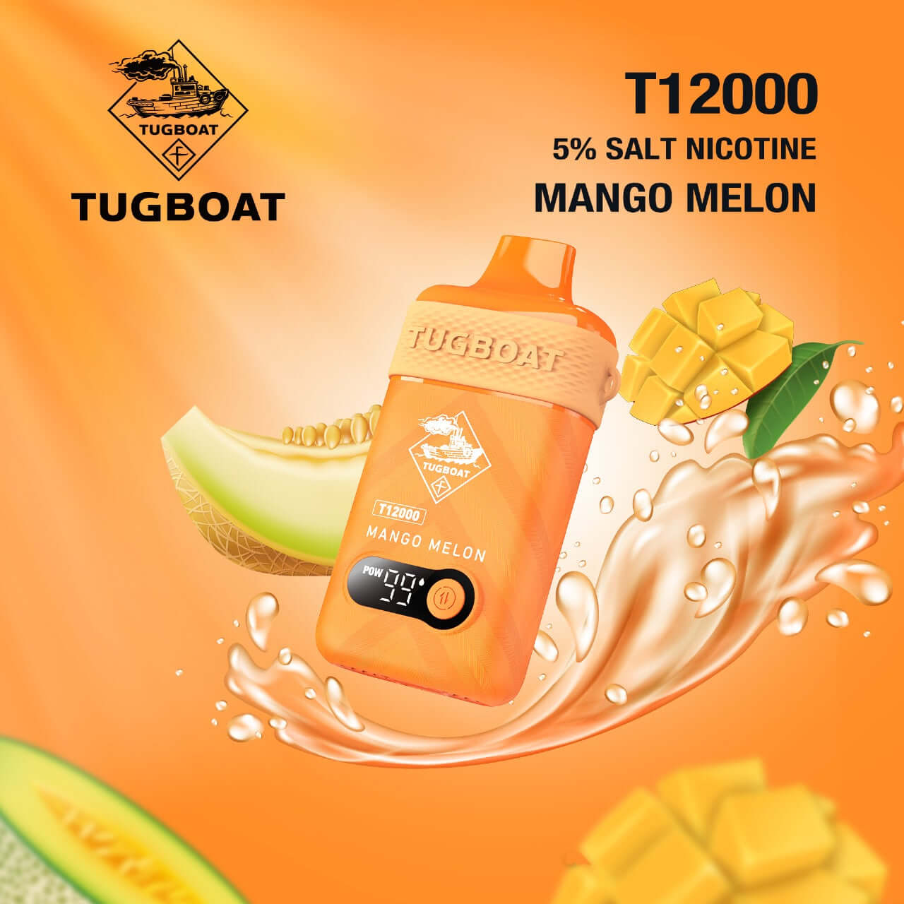 TUGBOAT T12000 – Global Premium | VAPE DOKHA