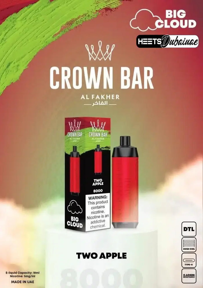 crown bar Al fakher vape